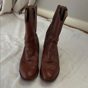 Women's Brown Leather Boots